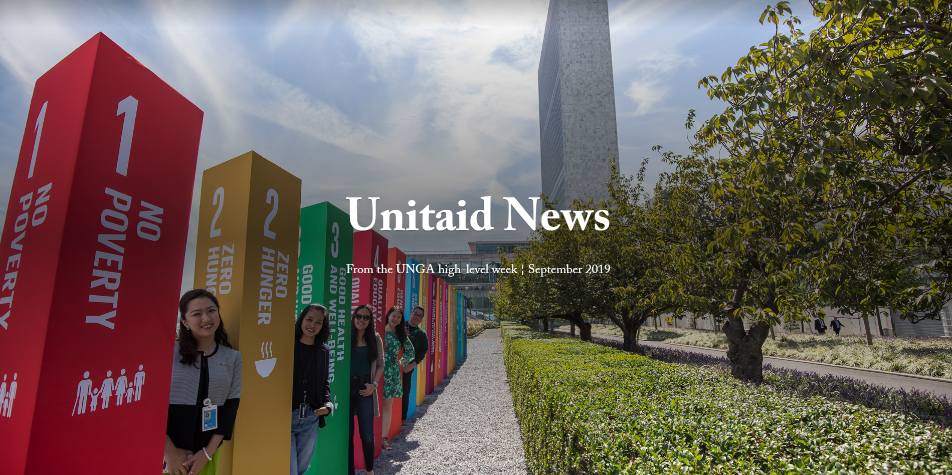 The Hummingbird. Unitaid News – September 2019 (en anglais seulement)